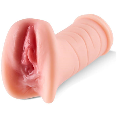 Pocket Pussy Lifelike Textured Vagina Masturbating Sex Toy for Men Realistic Adult Textured Man Masturbation Mini Torso Love Pussies Stroker