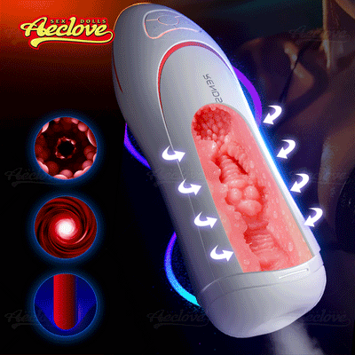 Aeclove อัตโนมัติ Vibrators Masturbation ชายถ้วย Homme Masturbator ดูดพ็อกเก็ตหี TPE ที่สมจริงช่องคลอดเพศของเล่นสำหรับผู้ชาย