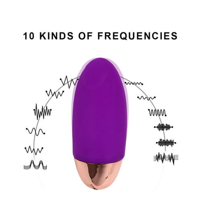 IKOKY Vibrating Egg 10 Speed Vibrator G-spot Massage Clitoris Vagina Stimulator Sex Toys for Women Adult Products Waterproof