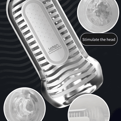 Leten Anal Male Masturbator Cup 3 Levels SPA Massage Suction with Female Sex Moaning Virtual Hip Sex for Men Masturbation Cup