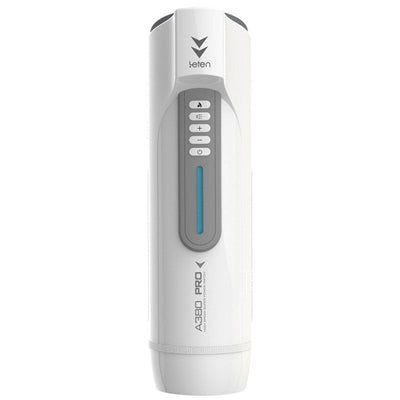 Leten Electric Piston Heating Vagina Vibrator Mmale Automatic Overlength Thrusting Masturbation Voice Sucking Sex Toys for Men